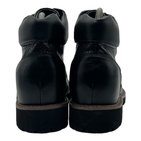 CMR Chamaripa Boots Men Size 10.5 Height Increase Black 9cm Elevator Shoes - Picture 4 of 7